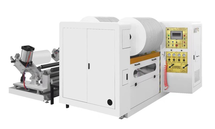 paper roll Backrest slitting rewinding machine