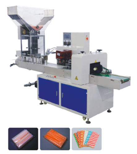 Multiple Straw Packaging Machine